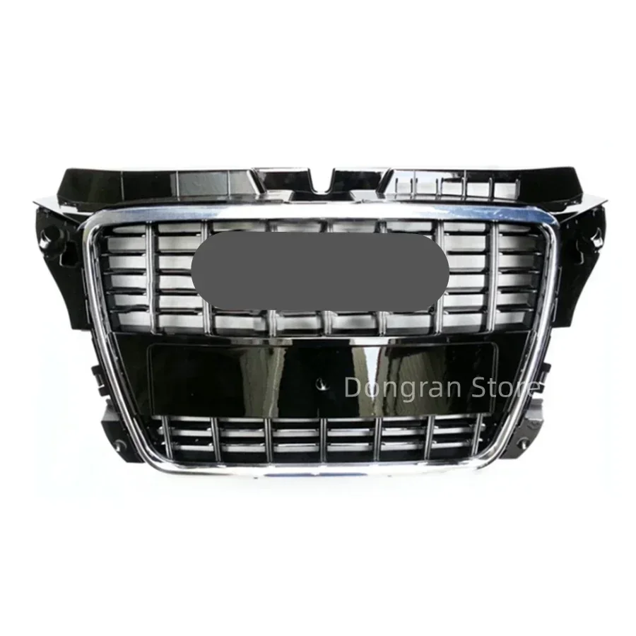 Car Front Bumper Grille Grill for Audi RS3 for A3/S3 8P 2009 2010 2011 2012 2013（Refit for RS3 Style）Car Accessories tools