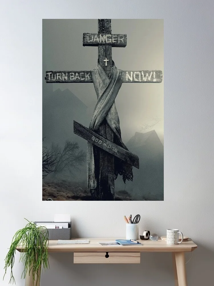 The Conjuring Last Rites Movie, Art Print Silk Poster Home Wall Decor