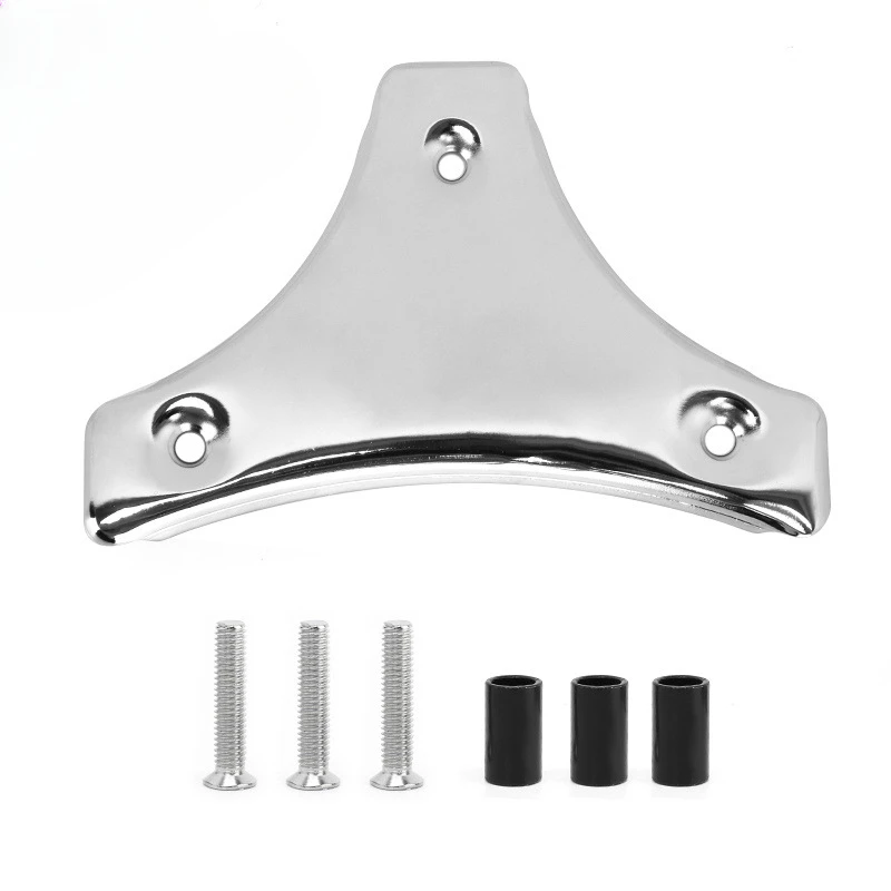 Suitable for Motorcycle Accessories, Large Gliding Modification, Black Backrest Cushion