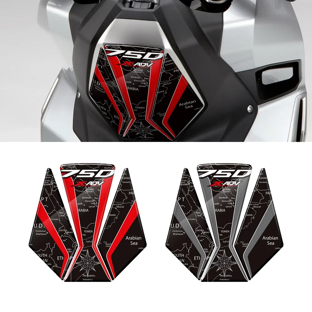 

Наклейки на эмблему мотоцикла X-ADV 750, наклейки на бак, защита топлива, наклейки для Honda X-ADV Xadv 750 2017-2020, защитный бак