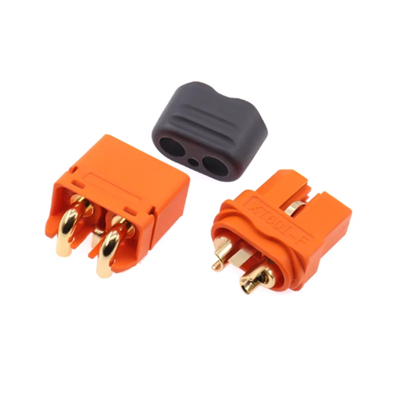 

XT60 series xt60i with signal 2+1 aviation connector gold plated high current male female connector XT60IPW-M XT60I-F