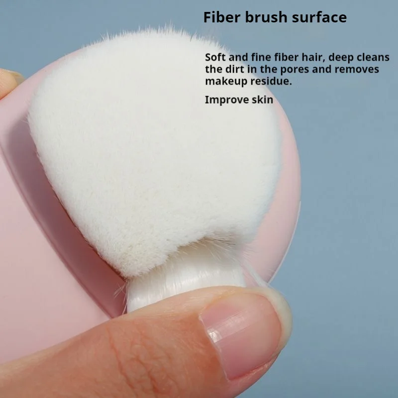 ซิลิโคนแปรงทําความสะอาดผิวหน้า Skincare เครื่องมือนวด Facial Deep Pore Skin Care Scrub Cleanser Double Sided Face Wash แปรง