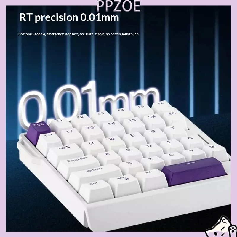 EPOMAKER HE30 One-Handed 36-Key Tray-Mounted Hall Effect Wired Gaming Keyboard with 8KHz Polling & SOCD/DKS/MT for PC/Gamer
