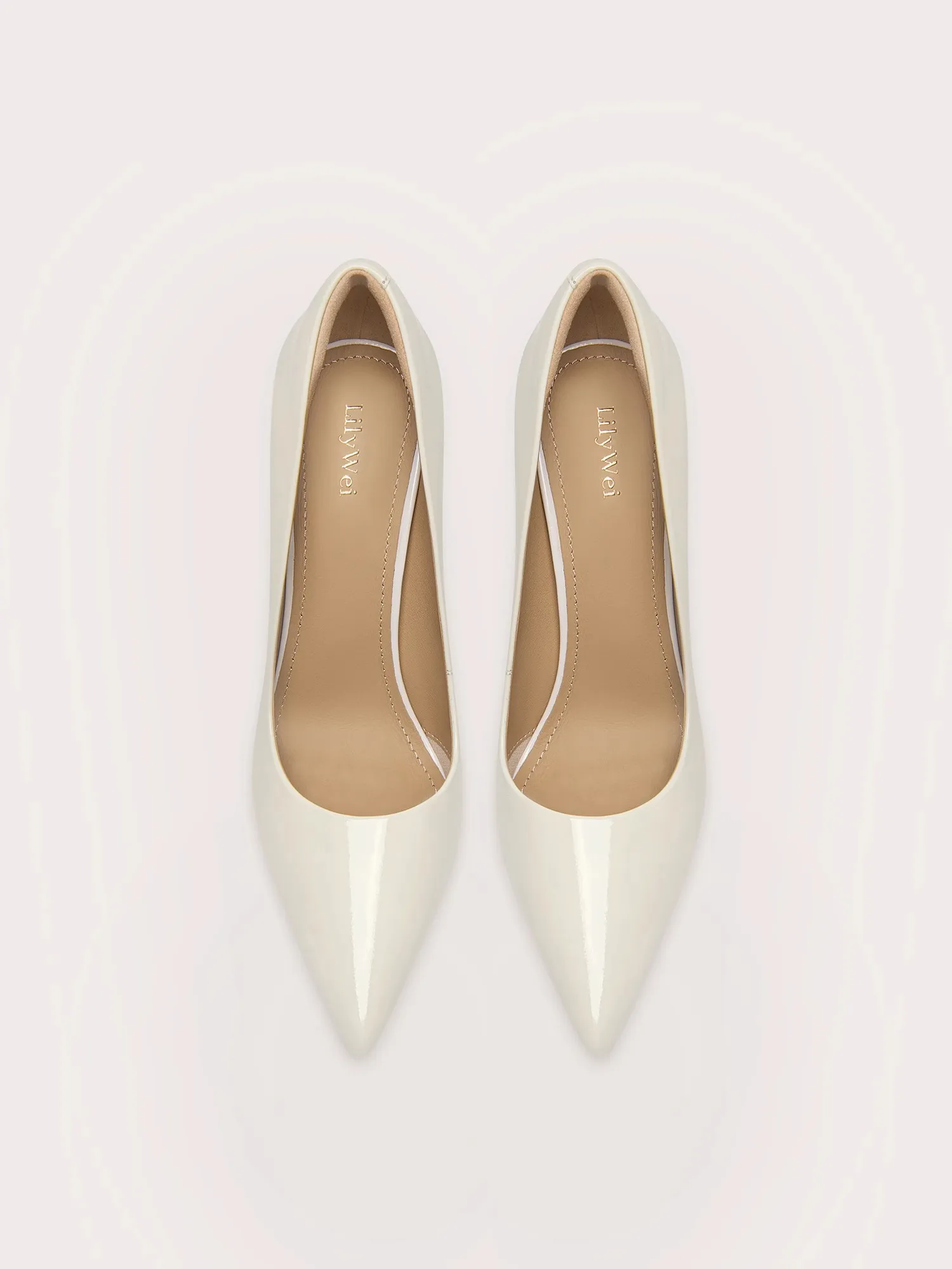Autumn new light patent leather OL flat shoes thin high-heeled waterproof platform banquet large size small size women's shoes
