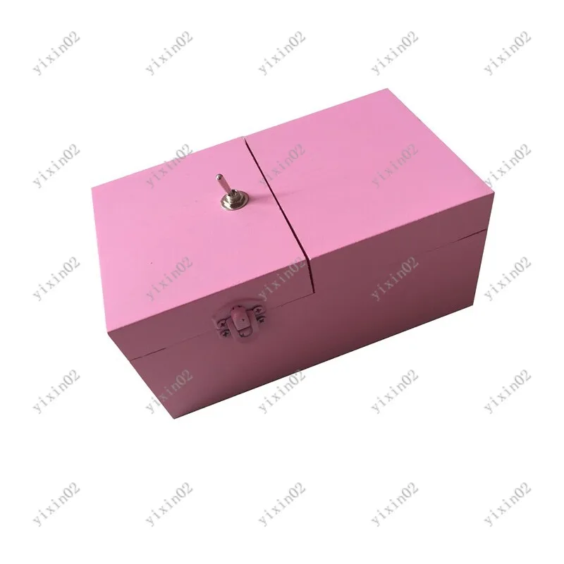 Creative Useless Box Funny Stress Relief Desk Toy Novelty Gag Gift For Friends Office Desktop Decor view 2