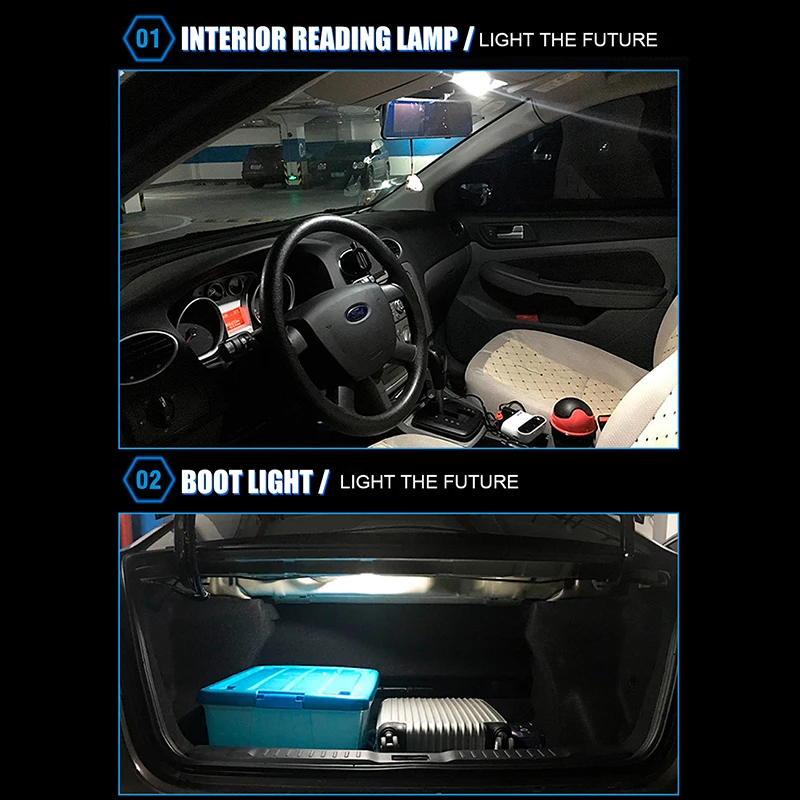 فيليبس Ultinon Pro12961 LED T10 W5W 6500K أبيض بارد نمط جديد سيارة الداخلية/وقوف السيارات ضوء بدوره إشارات مصابيح 11961CU31B2 ، زوج