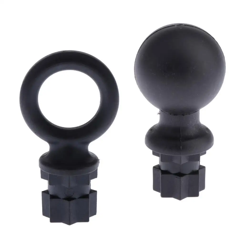 Kayak Mounting Socket Ram Base Nylon Track Rail Adapter Secure Quick Install for Fishing Kayak Boat Canoe and Marine Parts