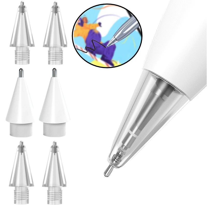 For Huawei M-Pencil 2 Generation Replacement Nib Screen Stylus Pen Nickel Plated Alloy Tip M-Pencil2 Accessories Replacable Nibs