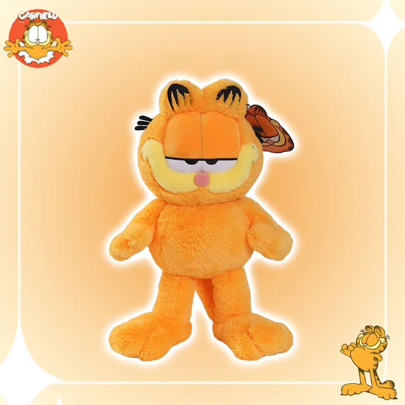 Anime Kawaii Cute Garfield Cat Plush Doll Collection Children Birthday Gift Cartoon Plush Commuting Bag Soft Sturdy For Girls