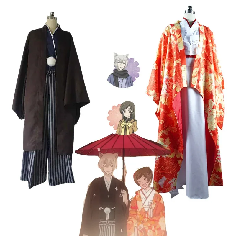 

Tomoe Momozono Nanami свадебное платье кимоно косплей костюм парик Kamisama Kiss Hajimemashita наряд Хэллоуин пара униформа костюмы