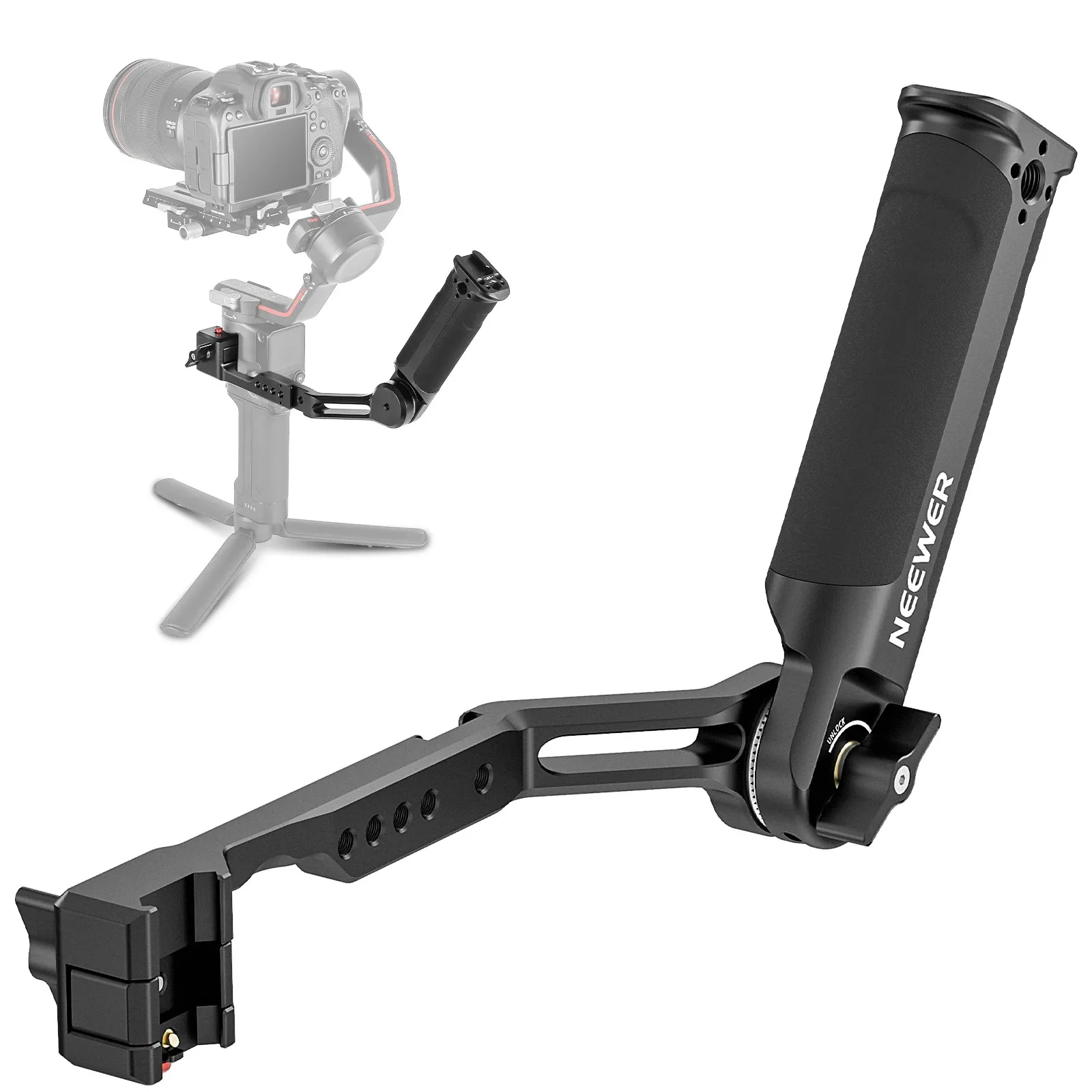 NEEWER Gimbal Sling Handgrip Compatible with RS 2 RSC 2 RS Mini Handheld Stabilizer