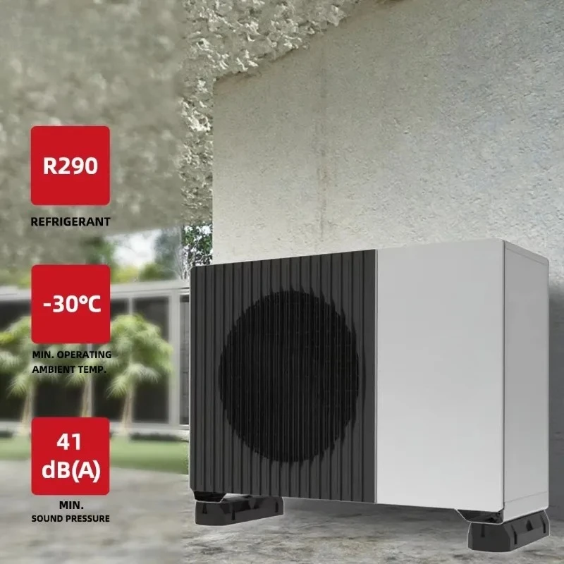 R290 Everest Series Air to Water Heat Pump Domestic All in One Hot Water Heating System Air Source Heat Pump