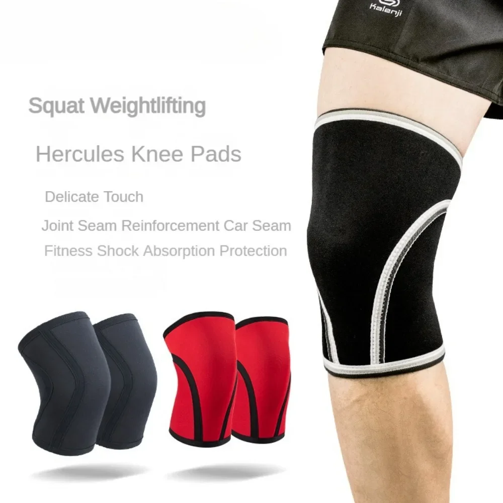 

5mm/7mm Neoprene Sport Knee Pads Weightlifting Deep Squat Camo Knee Sleeves Gym Fitness Knee Brace