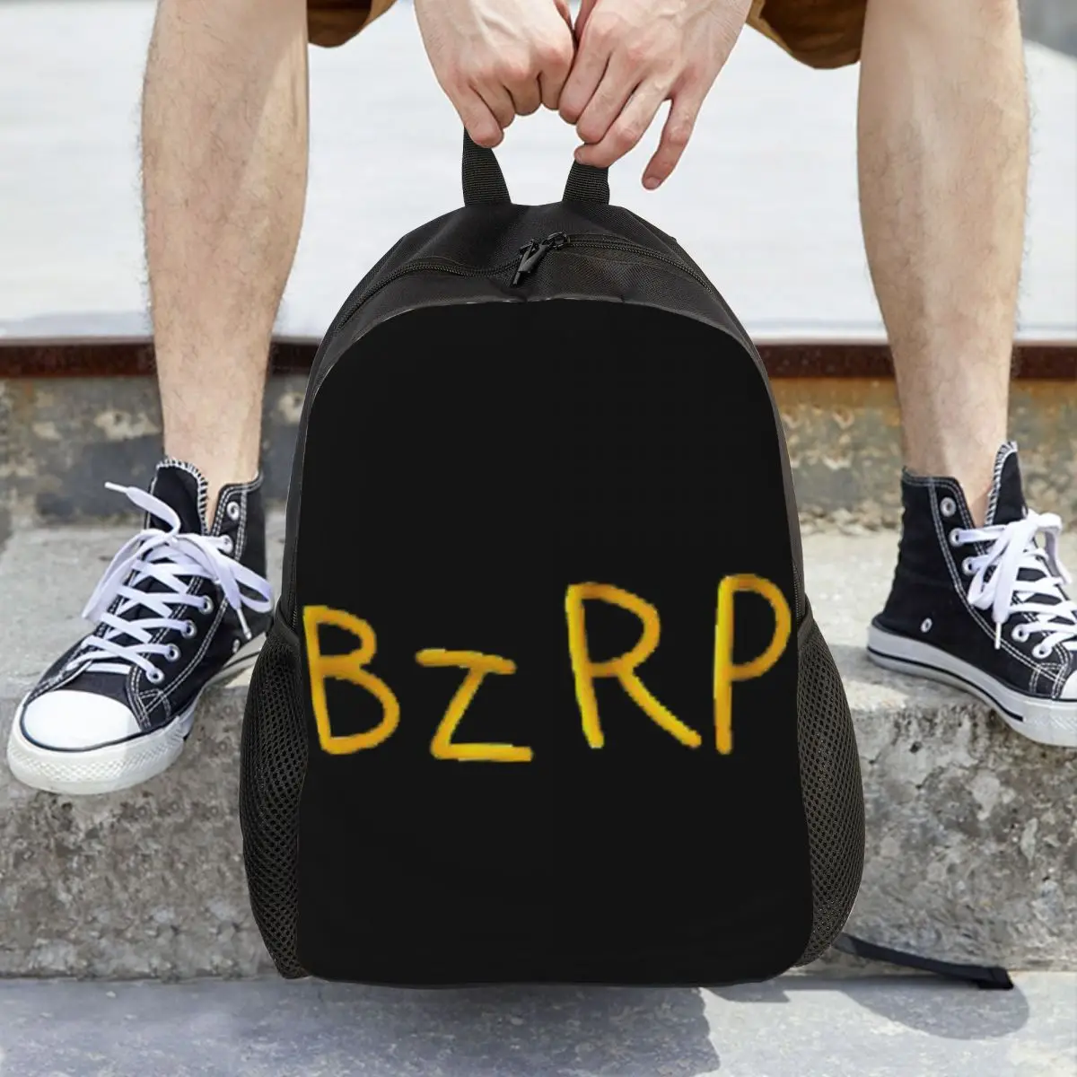 

Bizarrap Cap (BZRP) Backpack Hot Sale Daypack Large Capacity Kids BookBag School Bag Shoulder Bags for Men Women