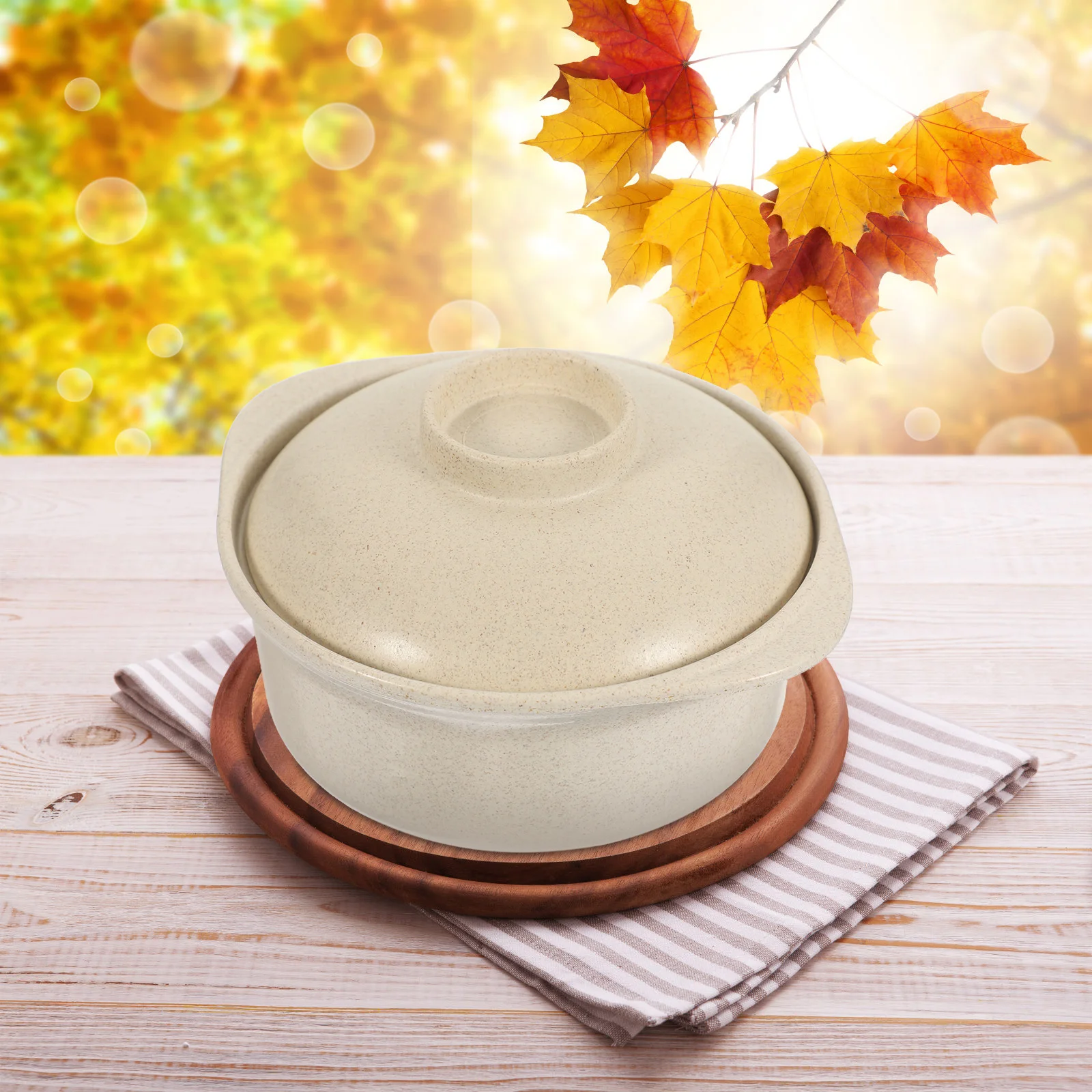 

Children's High Kids Lid Insulation Anti Scald Safe Food Kitchen Household Soup Rice Bowl Storage Rice Bowl