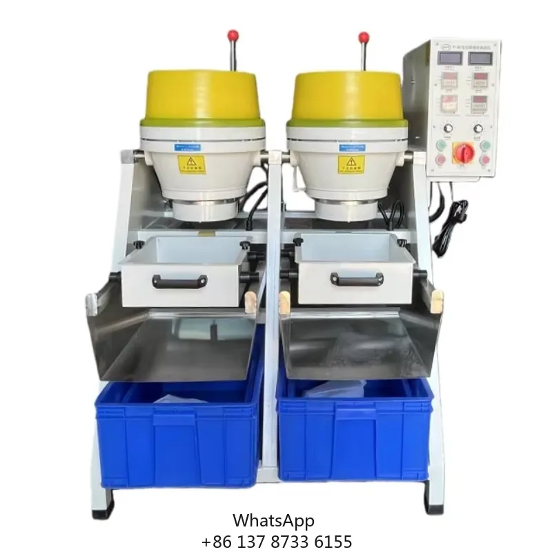

User-friendly 36L Wet And Dry Centrifugal Disc Finishing Machine For Metal Polishing Equipment
