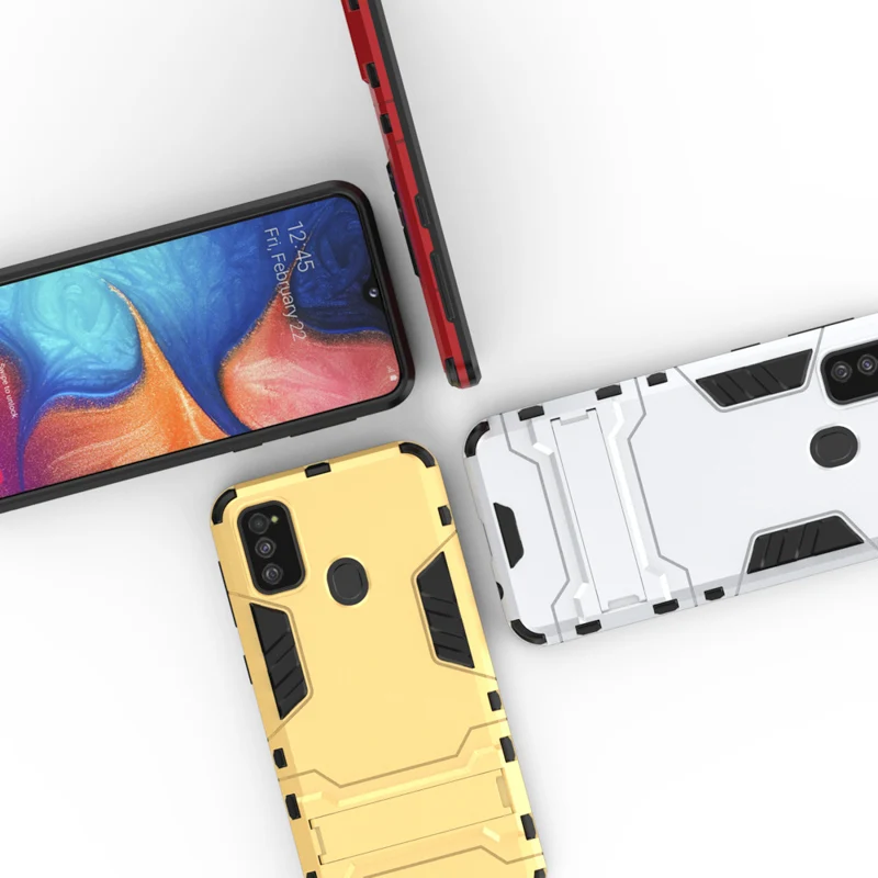 Hard Armor Case For Samsung Galaxy A50 A70 A40 A30 A20 A80 A60 A10 M30S Case Plastic Protective Funda For Samsung A 50 70