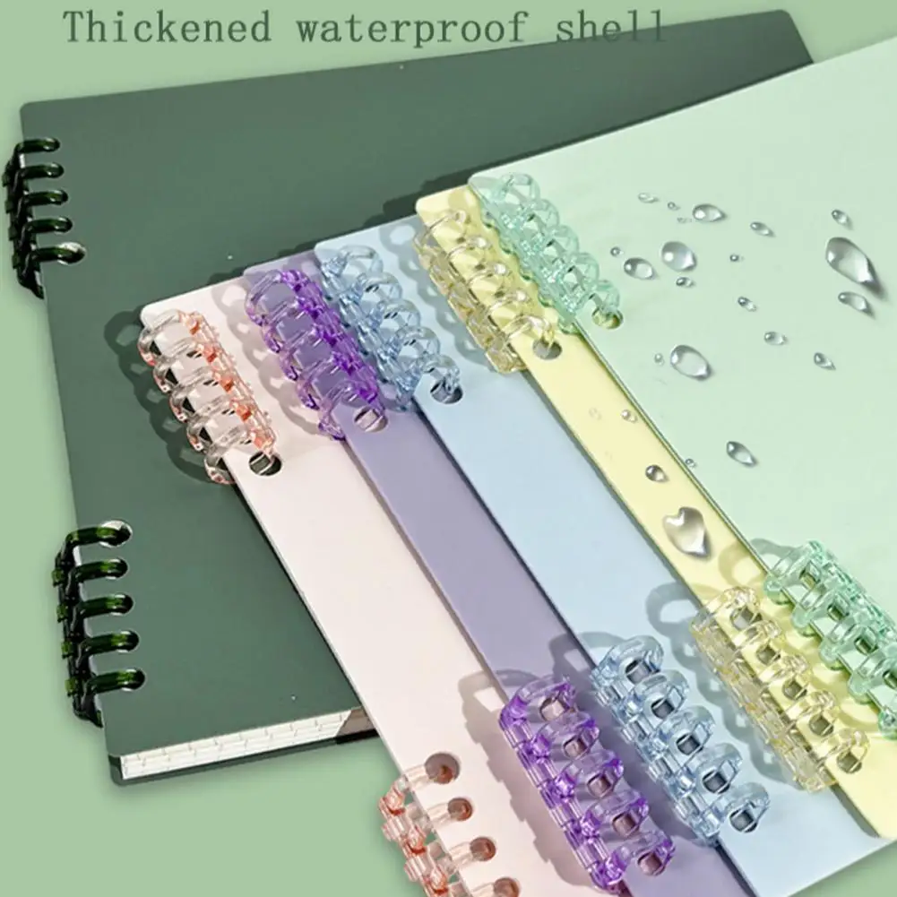 Travel Notes Journal Spiral Thread Coil Square Loose Leaf Notebook for Easy Writing School Journaling Spiral Notebook Journal