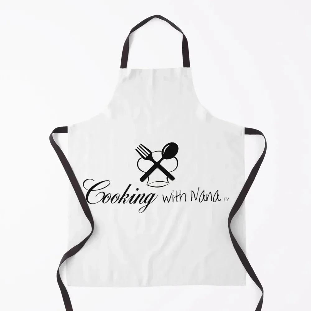 

CWN 1001 Cooking with Nana TV Apron Men gift Kitchen Novel Kitchen Accessories Kitchen Women Men'ss Apron
