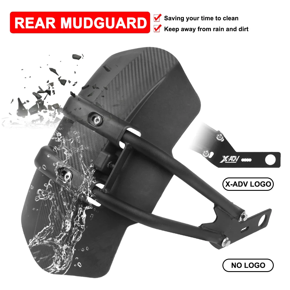 For Honda XADV750 XADV 750 X ADV 750 2017-2025 Motorcycle Accessories Rear Fender Mudguard Mud Splash Guard Protector Cover Back