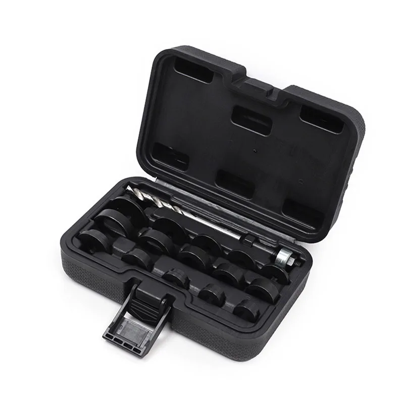 17Pcs Car Parking Sensor Hole Cutting Kit PC Hole Cutter With Accurate Distance Control