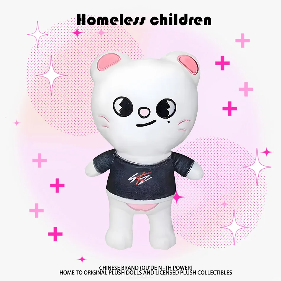 

26cm Plush Wolf Chan Stuffed Animal Doll Cute Cartoon Companion Soft Toy Collectible Plushies Gift for Kids Adults Fans