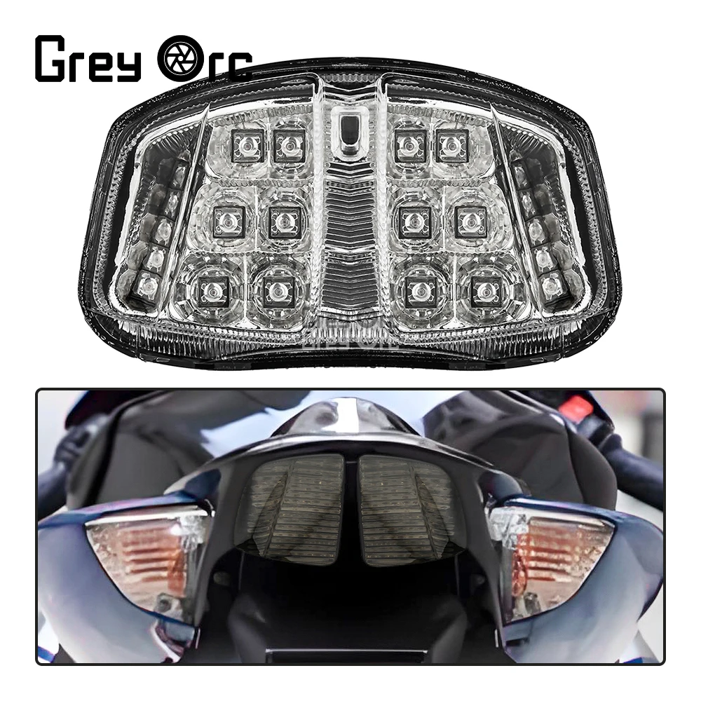 

For SUZUKI GSX-R600 GSX-R750 GSX R 600 750 K6 2006 2007 Motorcycle Light Tail Brake Stop Turn Signal Light Integrated