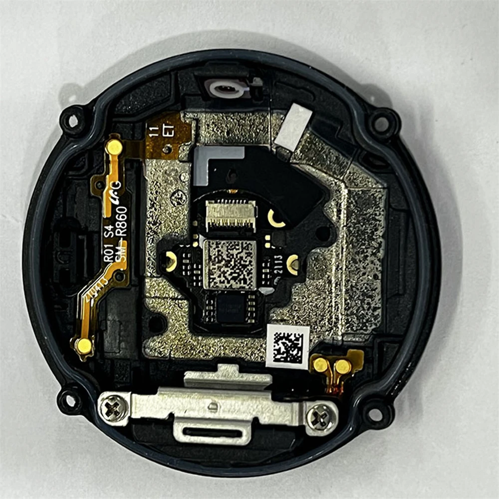 Back Cover with Heart Rate Sensor/ Charging Assembly for Samsung Watch4 R890 R895 40/42/44/46MM Spare Bottom Case Rear Glass