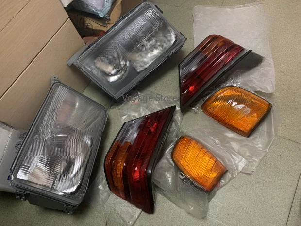 1 pz adatto per fari Mercedes Benz W124, luci angolari, luci paraurti, luci posteriori 230E280E260E300SE