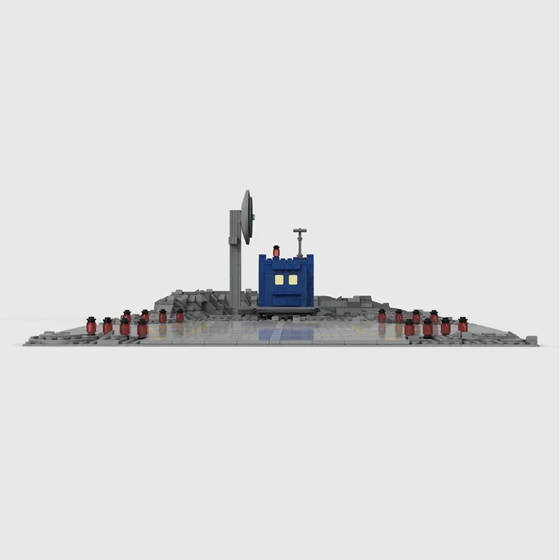 Moc Building Blocks Explorer Ultimate Baseplat-Lunar Landing Platform Model Technology Gifts Construstion DIY Assembly Toys