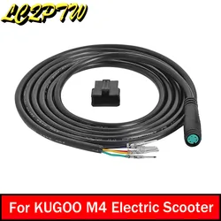 Connection Controller and LCD Panel Power Cord Dashboard Data Cable for KUGOO M4 Electric Scooter 5/6 Pin Instrument Line Parts