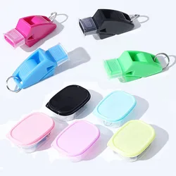 1Pcs High Quality Sports Whistle Professional Soccer Basketball Referee Seedless Plastic Whistle Outdoot Emergency Survival Tool