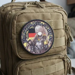 Parche táctico Gungirl Girls Frontline AR15 HK416 UMP45 MP7, brazo