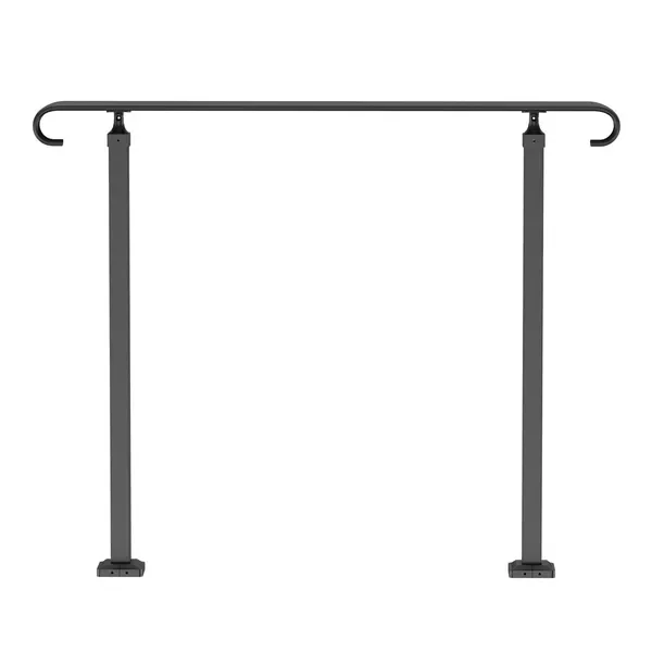 

Перила для уличных лестниц, подходят для 1-3 ступеней, кованые, регулируемые