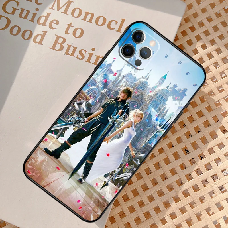 Final fantasy xv ffxv Case For iPhone 16 13 11 12 14 15 Pro Max mini XR X XS MAX Plus Cover Cases