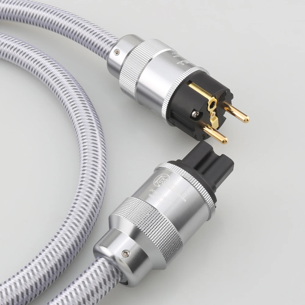 KRELL CRYO-156 Pure Copper EU Schuko AC Power Cable 2.0M High Quality HIFI Power Cord for Audio Equipment