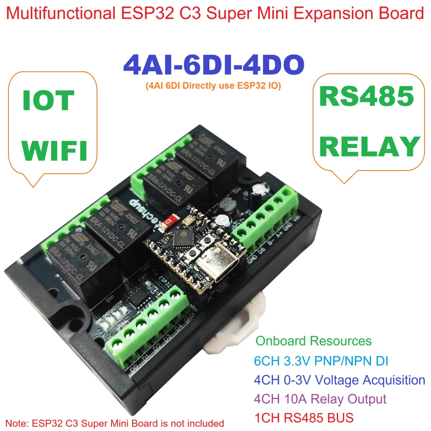 Ultieme ESP32 C3 relaismodule  - Home Automation With Arduino recensie en prijs