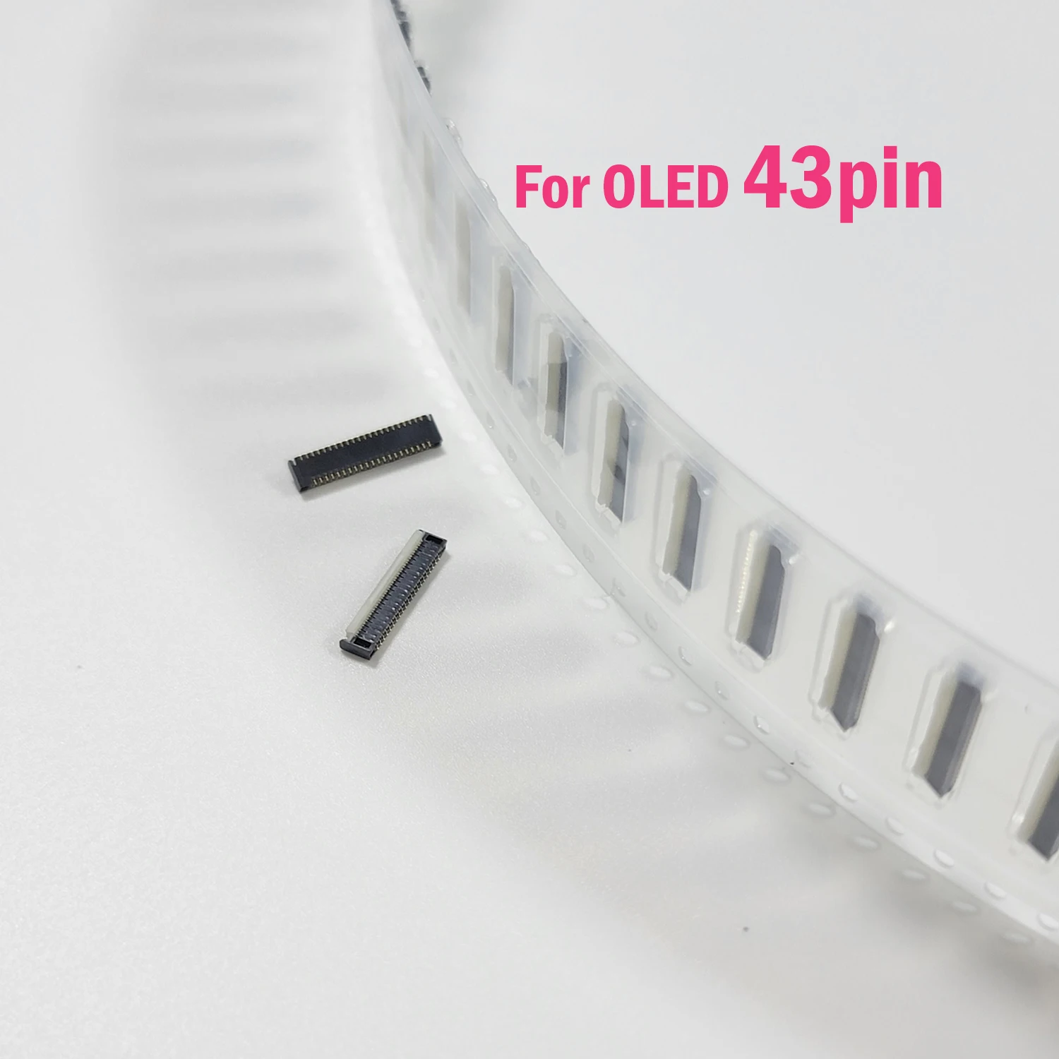 

5-20pcs Display FPC Connector Socket for Nintend Switch OLED LCD Screen Socket Connector Row Plug LCD Interface Port ZIF 43pin
