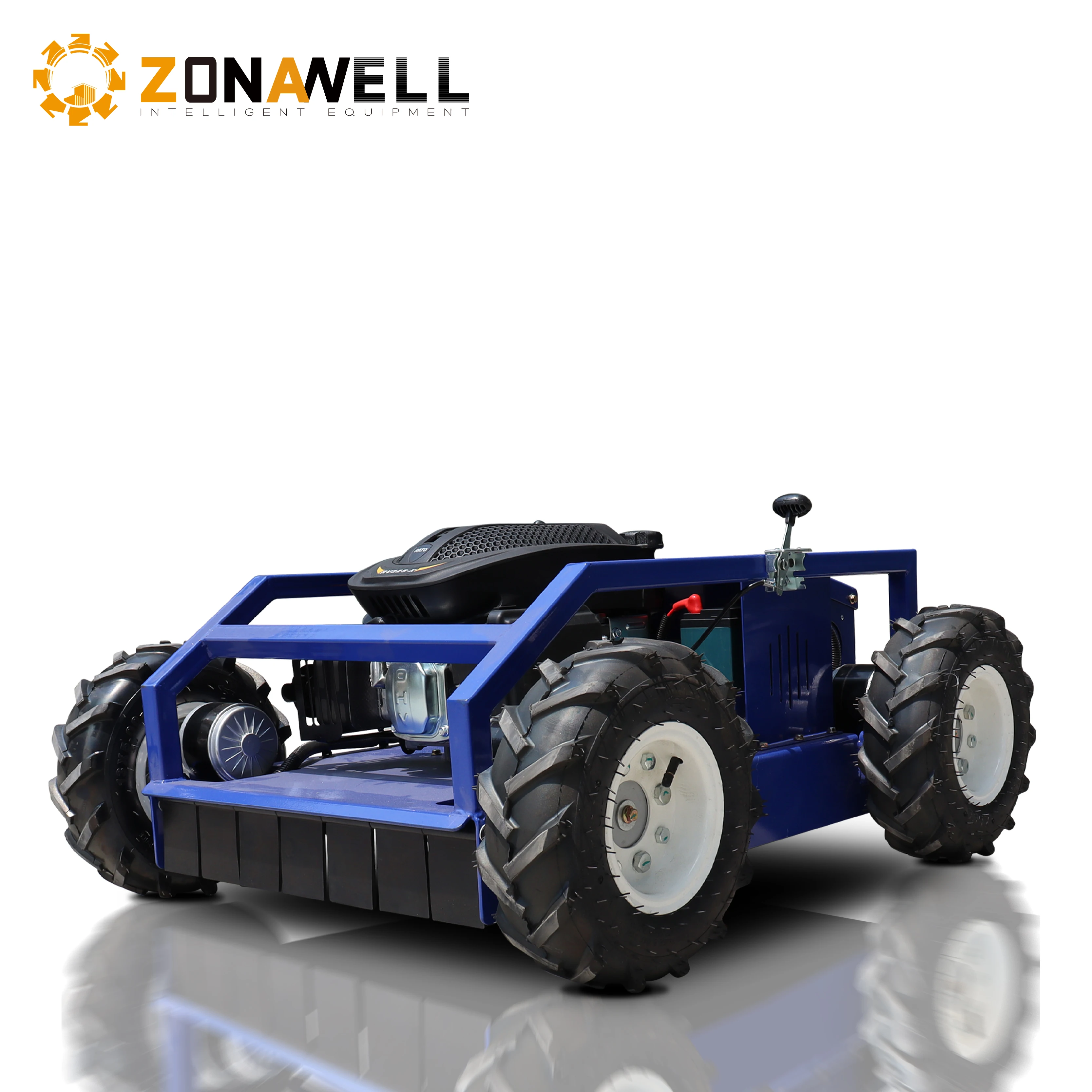 

Fully automatic remote control lawn mower Home climbing expert Intelligent mowing Garden lawn trimming