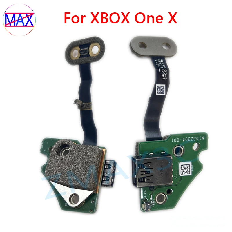 

Original USB Socket Module Replacement For Xbox One X Console Front USB Interface Port Board With Flex Cable Repair Parts