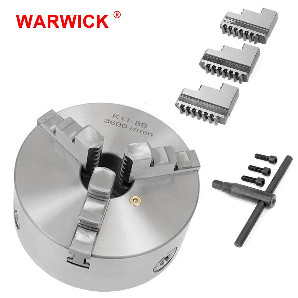 K11 6" 3 Jaw Self-C…