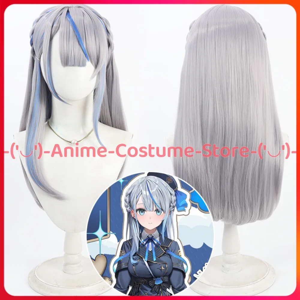 

YouTube VTuber Amami Ruka Cosplay Wig Anime Game Character Halloween Carnival Party Costume Wigs Heat Resistant Synthetic Hair