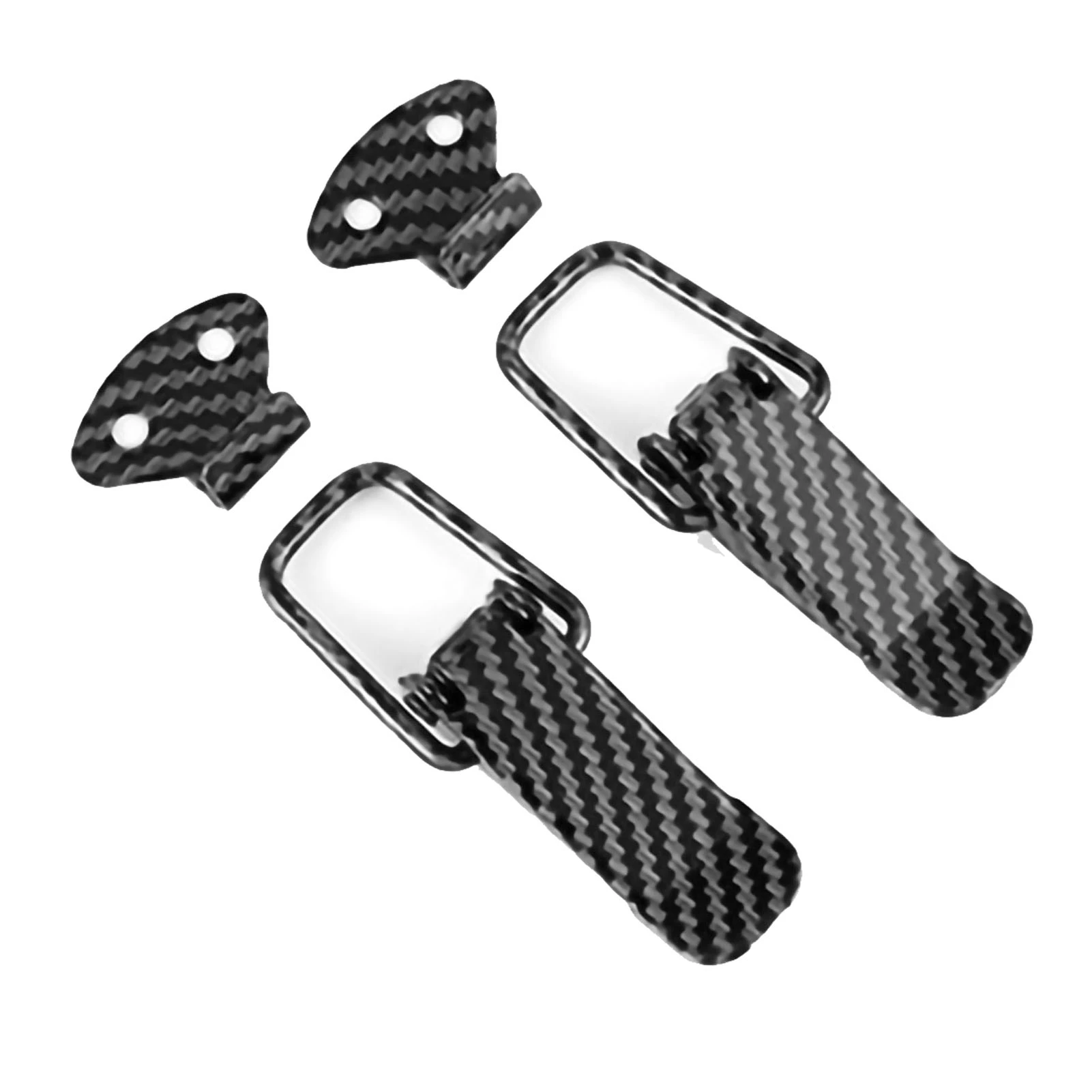 Pair Car Bumpers Trunk Hatch Lid Quick Release Fasteners Hook Lock Clips Auto Truck Exterior Accessories