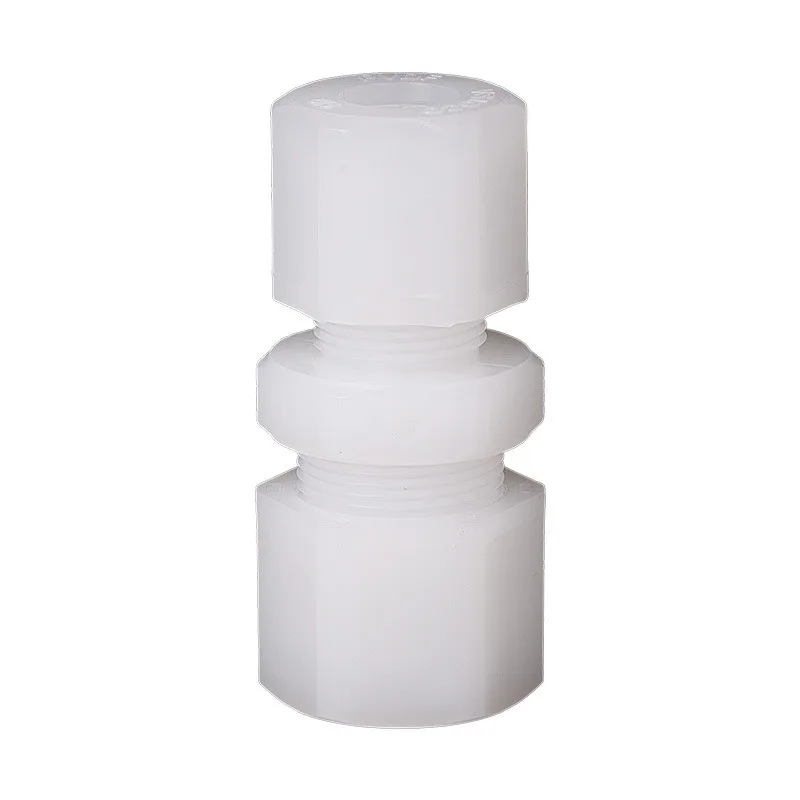 PVDF large and small head ferrule joint plastic trachea joint British metric British standard PP by making live joint reducer