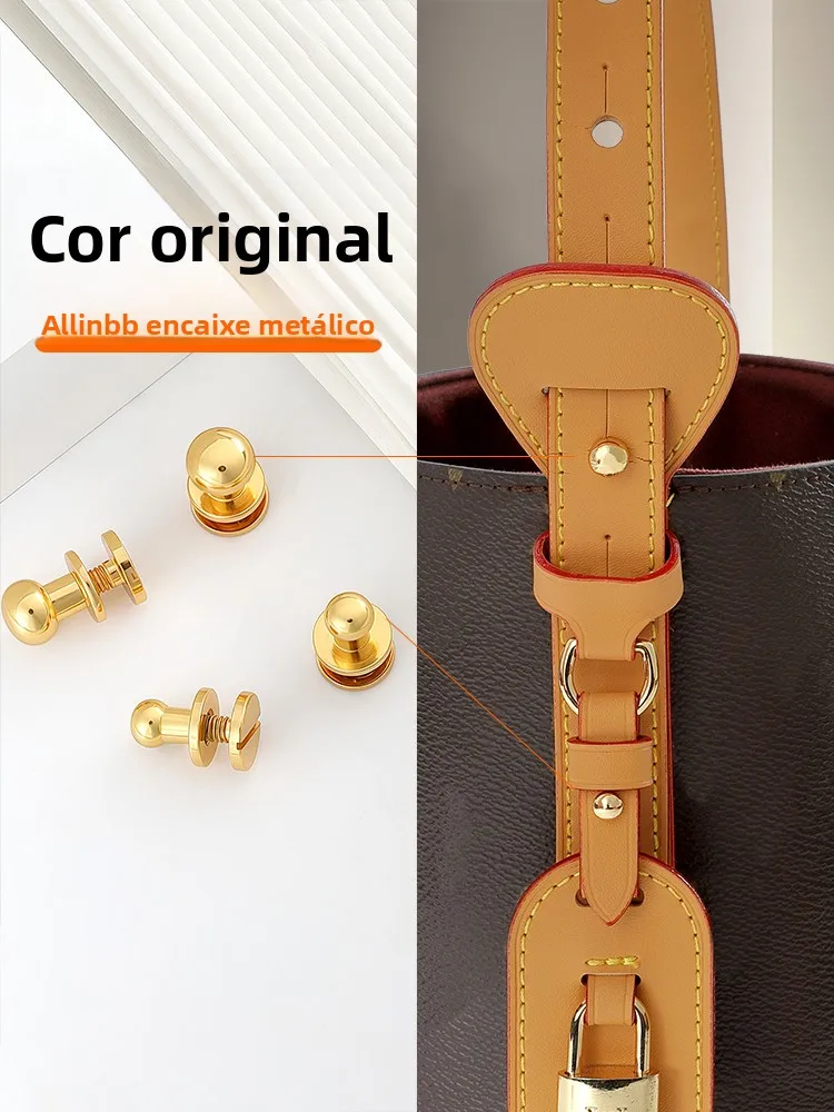 alca-de-metal-com-detalhes-de-prego-para-bolsa-bucket-feminina-acessorio-avulso-para-reparo-e-modificacao-de-bolsas-lv-all-i