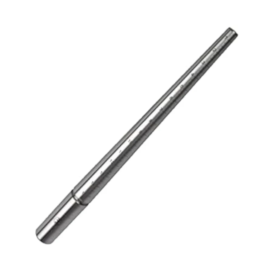 

Exquisite Craftsmanship: Premium Solid Stainless Steel Ring Sizing Mandrel for Accurate Measurements, Sizes 1-16