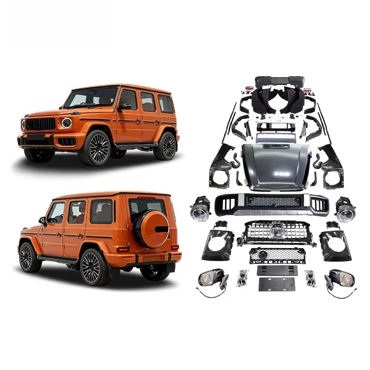 G Wagon W463 W464 to W465 Conversion Kit for Mercedes Benz W463 G350 G450D G500 G500 G63 Car Exterior Accessories Bodykit