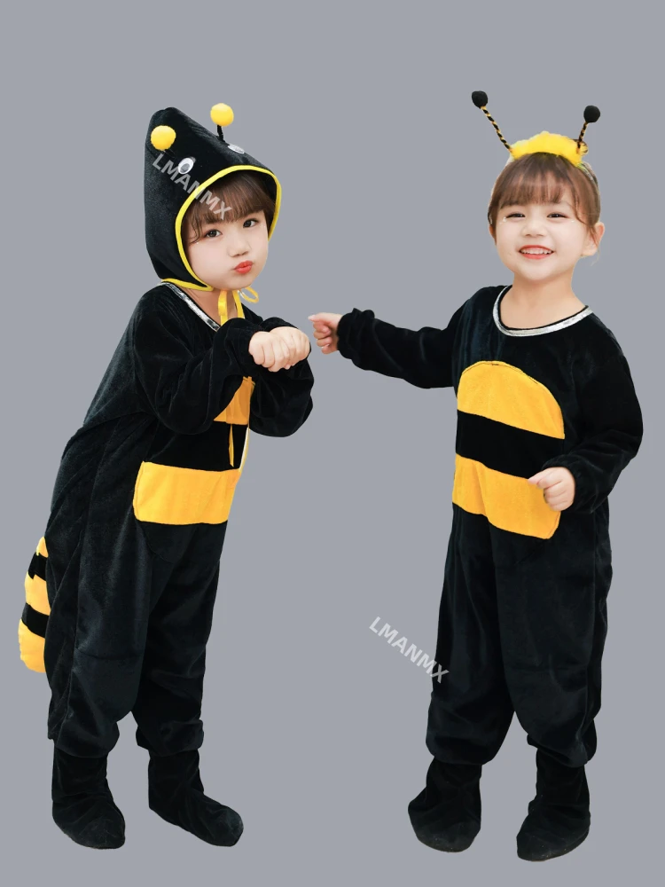 

Детское платье для выступлений с изображением муравья на Новый год, платье для выступлений с героями мультфильмов для детского сада, платье для выступлений на сцене