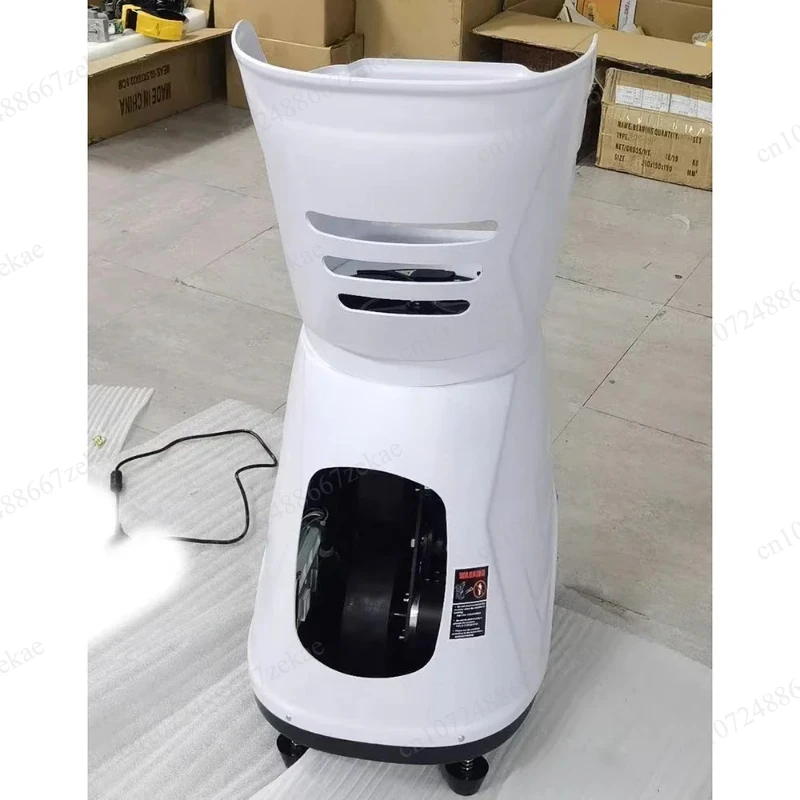 HT8088A Lithium Battery Tennis Ball Machine, Automatic Smart Tennis Trainer/Exerciser/Sparring Partner