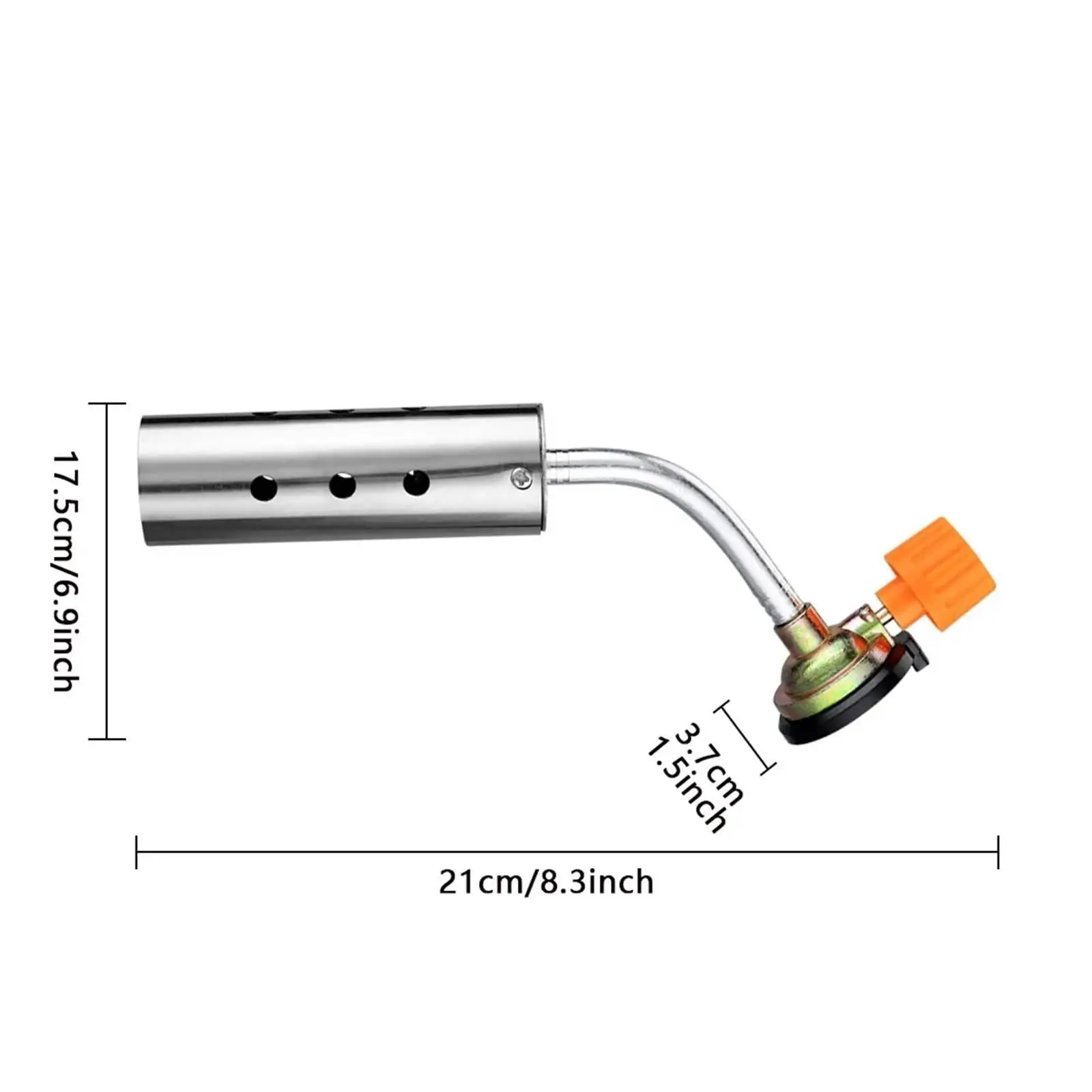 360 ° عكس قابل للتعديل لهب البيوتان الشعلة للمطبخ الطبخ الشواء واللحام - شعلة البروبان متعددة الاستخدامات للاستخدامات المختلفة #2